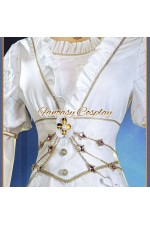 Identity V Psychologist Ada Mesmer Juliet White Dress Cosplay Costume